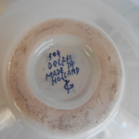 Delft Holland MCM Ashtray #506 Pottery - Picture 3 of 10